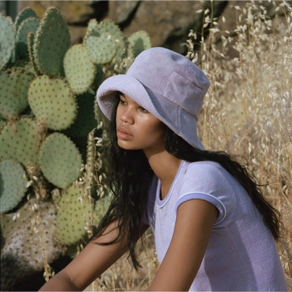 Wave Bucket - Lavender Terry